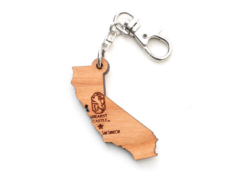 Hearst Castle California State Key Chain – Nestled Pines