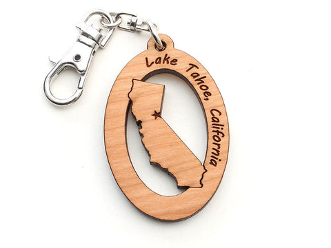 Serenity Spa II California State Key Chain