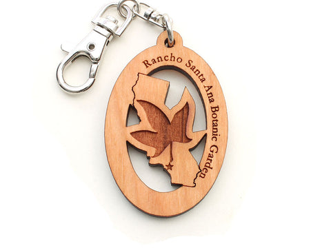 Rancho Santa Ana Botanic Garden California Key Chain