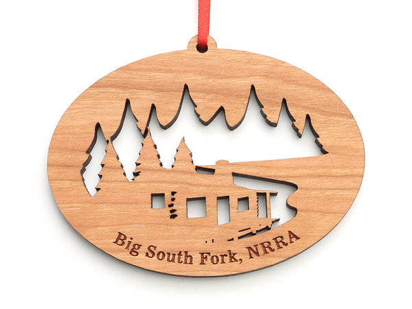 Big South Fork Cabin NW Ornament - Nestled Pines