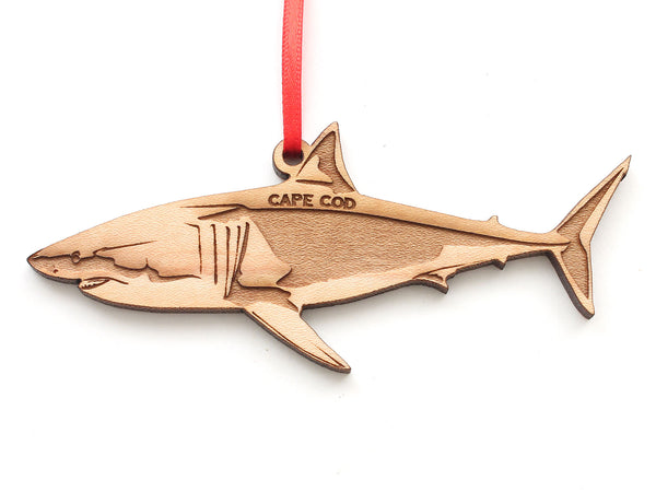Cape Cod Great White Shark Ornament