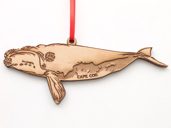 Cape Cod Right Whale Ornament