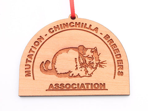 Mutation Chinchilla Breeders Association Ornament - Nestled Pines