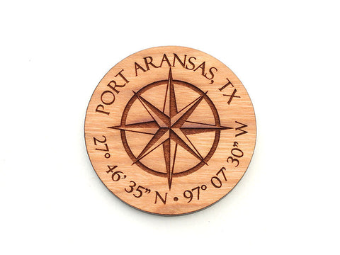 Lone Star Taste Compass Rose Magnet