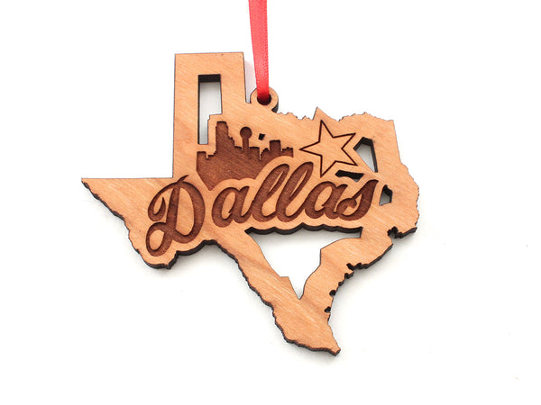 Dallas Star Marks the Spot Ornament