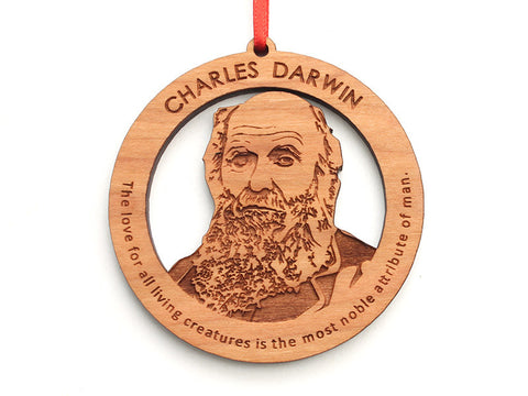 Charles Darwin Ornament - Nestled Pines