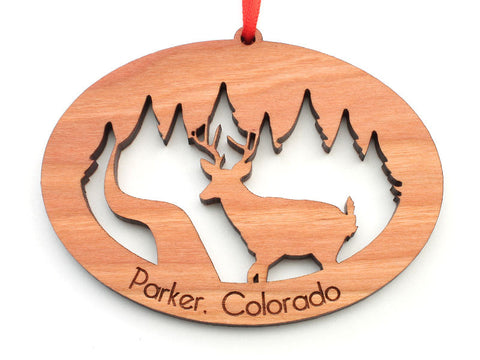 Parker Shoppes Deer River NW Ornament