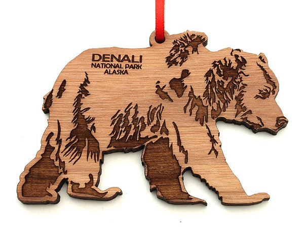 Denali Grizzly Bear Ornament