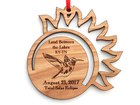 Land Between the Lakes Eclipse Hummingbird Ornament