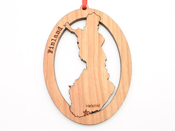 Touch of Finland Cut Out Ornament