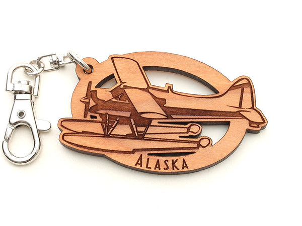Alaska Float Plane Key Chain