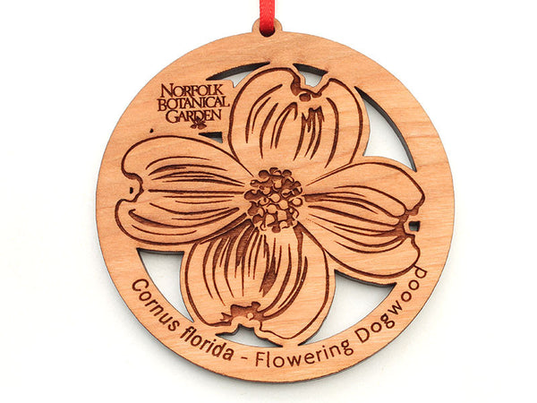 Norfolk Botanical Garden Flowering Dogwood Ornament