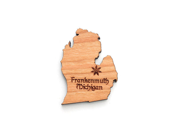 Frankenmuth Michigan State Magnet - Nestled Pines