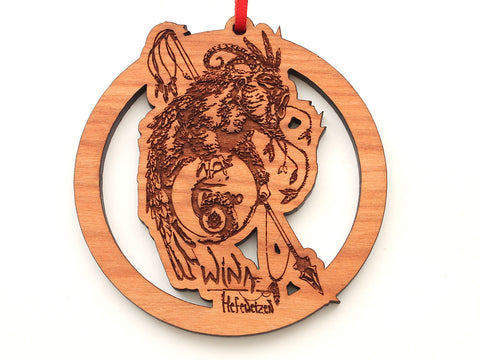 Fuego Brew Talok Wina Hefeweizen Circle Ornament