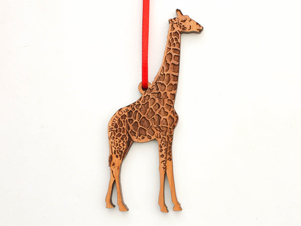 White Oak Conservation Giraffe Ornament