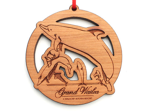KSL Resorts Grand Wailea Dolphins Ornament