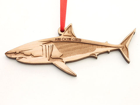 Maui Ocean Center Great White Shark Ornament