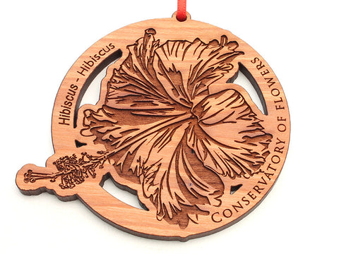 Conservatory of Flowers Hibiscus Flower Ornament