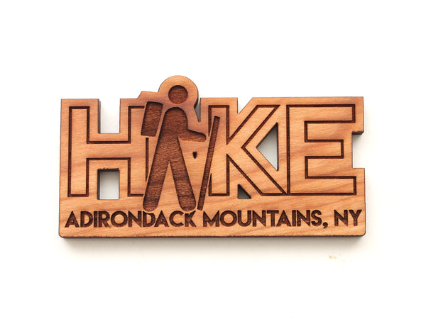 Hike Adirondack Text Magnet