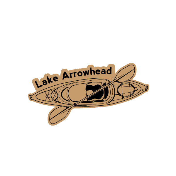 Kayak Magnet Lake Arrowhead
