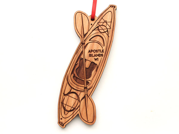 Good Earth Outfitters Apostle Islands Kayak Ornament