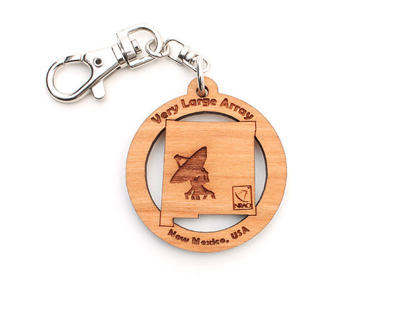 Very Large Array New Mexico State Key Chain - Nestled Pines
