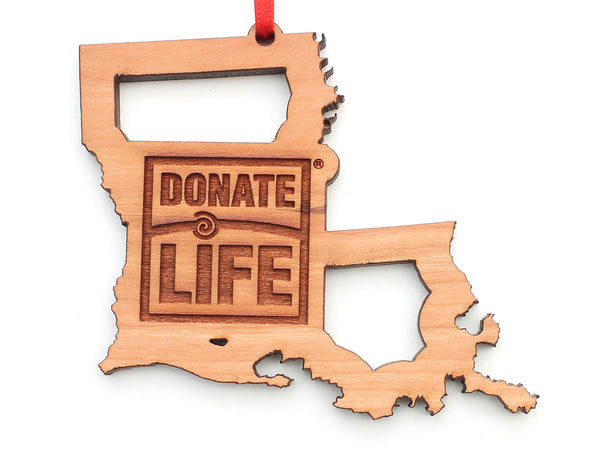 Louisiana Donate Life Ornament