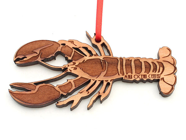 Maui Ocean Center Lobster Ornament