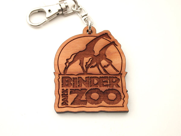 Binder Park Zoo Logo Key Chain