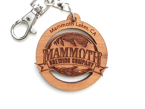 Mammoth Brewing Company Logo Key Chain