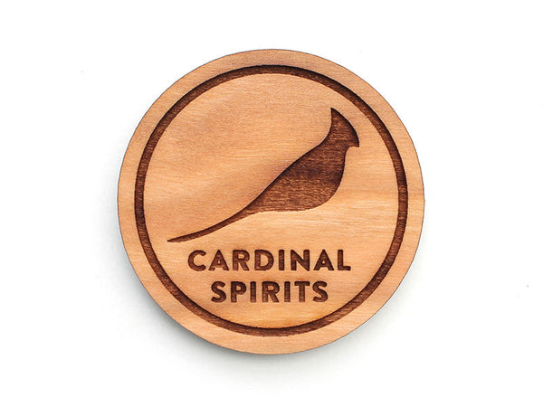 Cardinal Spirits Logo Magnet