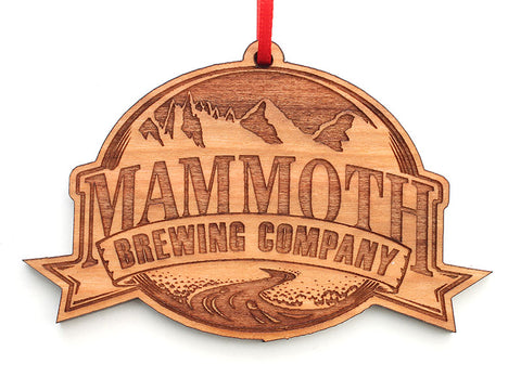 Mammoth Brewing Company Logo Ornament