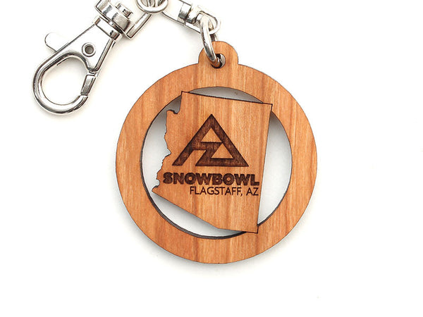 Snowbowl Logo Key Chain