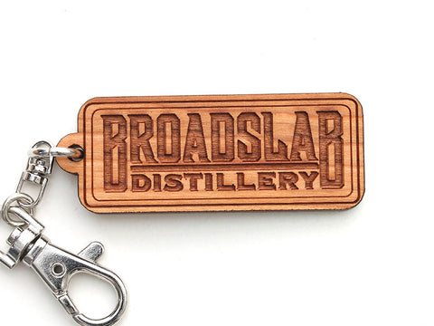 Broadslab Distillery Custom Logo Key Chain