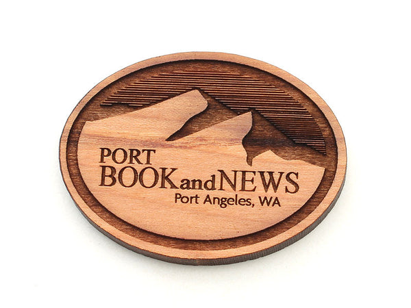 Port Book and News Logo Magnet