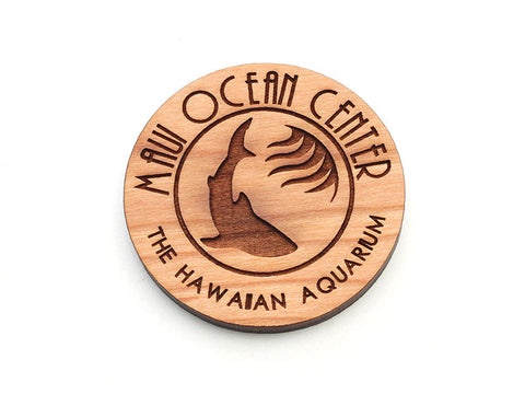 Maui Ocean Center Logo Magnet