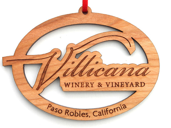 Villicana Logo Oval Ornament