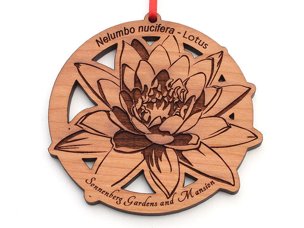 Sonnenberg Gardens and Mansion Lotus Circle Ornament
