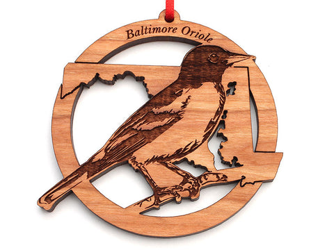 Maryland State Bird Ornament - Baltimore Oriole