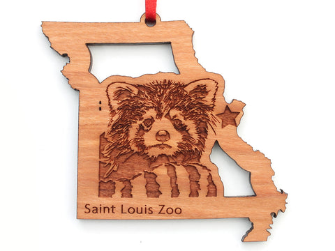 Missouri State Red Panda Insert Ornament
