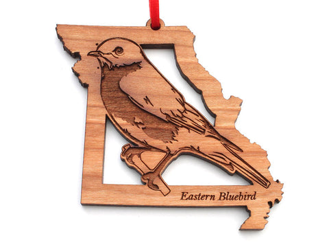 Missouri State Bird Ornament - Eastern Bluebird