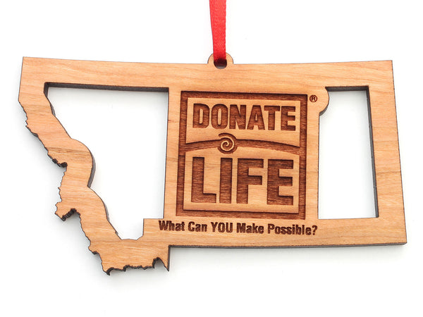 Montana Donate Life Ornament