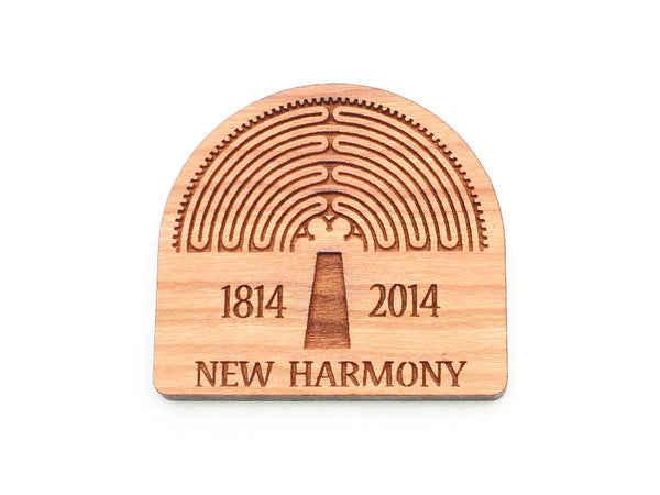 New Harmony Custom Logo Magnet