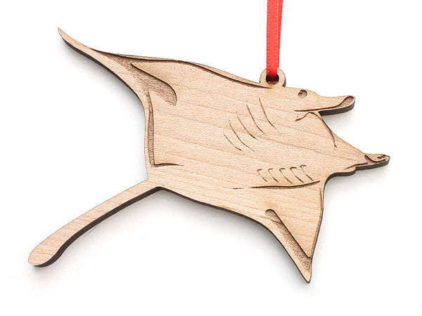 Manta Ray Ornament - Nestled Pines