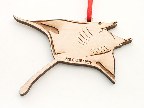 Maui Ocean Center Manta Ray B Ornament