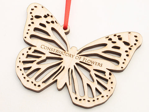 Conservatory of Flowers Maple Monarch Butterfly Ornament