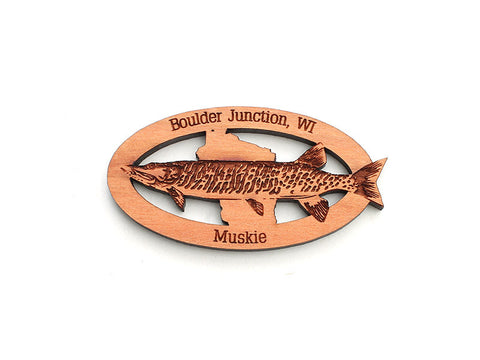 Blueberry Patch Muskie Magnet - Nestled Pines