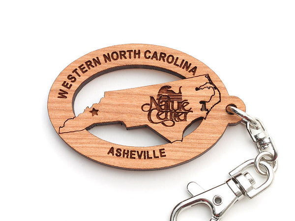Western North Carolina State Logo Key Chain