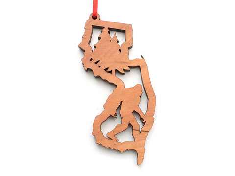 Milford Craft Show New Jersey Sasquatch Insert Ornament - Nestled Pines