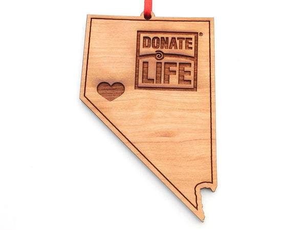 Nevada Donate Life Ornament ALT